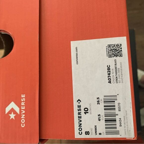 Converse | Chuck Taylor High Top Sneakers - Picture 8 of 8